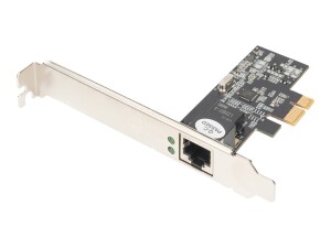DIGITUS Single Port 2,5 Gigabit Ethernet Netzwerkkarte,...