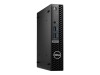 Dell OptiPlex 7010 - Micro - Core i3 13100T / 2.5 GHz - RAM 8 GB - SSD 256 GB - NVMe, Class 35 - UHD Graphics 730 - 1GbE, Wi-Fi 6E - WLAN: Bluetooth, 802.11a/b/g/n/ac/ax (Wi-Fi 6E)