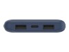 Belkin BoostCharge - Powerbank - 10000 mAh - 18 Watt - 3 Ausgabeanschlussstellen (24 pin USB-C, 2 x USB)