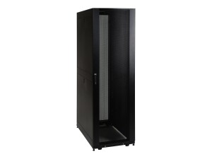 Tripp 42U Rack Enclosure Server Cabinet w/ Doors & Sides - Schrank Netzwerkschrank - Schwarz - 42HE - 48.3 cm (19")