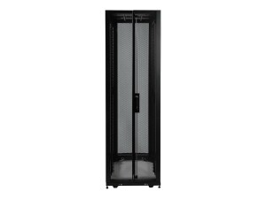 Tripp 42U Rack Enclosure Server Cabinet w/ Doors & Sides - Schrank Netzwerkschrank - Schwarz - 42HE - 48.3 cm (19")