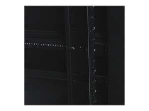 Tripp 42U Rack Enclosure Server Cabinet w/ Doors & Sides - Schrank Netzwerkschrank - Schwarz - 42HE - 48.3 cm (19")