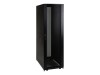 Tripp 42U Rack Enclosure Server Cabinet w/ Doors & Sides - Schrank Netzwerkschrank - Schwarz - 42HE - 48.3 cm (19")