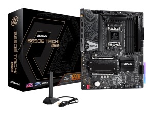 ASRock B650E TAICHI LITE - Motherboard - E-ATX - Socket AM5 - AMD B650 Chipsatz - USB4, USB-C 3.2 Gen 2x2, USB 3.2 Gen 2, USB 3.2 Gen 1 - 2.5 Gigabit LAN, Wi-Fi 6E, Bluetooth - Onboard-Grafik (CPU erforderlich)