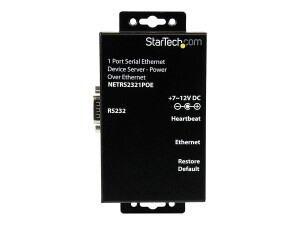 StarTech.com 1 Port RS232 Seriell Ethernet Geräteserver
