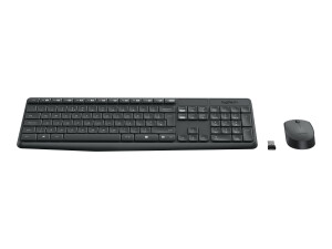 Logitech MK235 - Tastatur-und-Maus-Set - kabellos