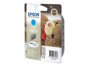 Epson T0612 - 8 ml - Cyan - original - Blister mit RF- /...