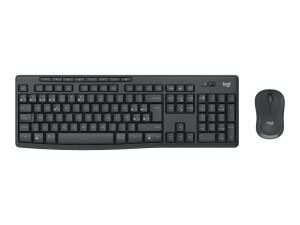 Logitech MK370 Combo for Business - Tastatur-und-Maus-Set - kabellos - Bluetooth LE - QWERTY - Nordisch (Dänisch/Finnisch/Norwegisch/Schwedisch)