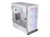 Thermaltake Ceres 500 TG ARGB Snow - Mid tower - E-ATX - Seitenteil mit Fenster (gehärtetes Glas)