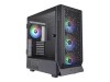 Thermaltake Ceres 500 TG ARGB - Mid tower - E-ATX - Seitenteil mit Fenster (gehärtetes Glas)