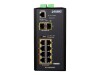 Planet IGS-10020HPT - Switch - L2+ - managed - 8 x 10/100/1000 (PoE+)