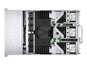 Dell PowerEdge R760 - Für KI, ML und HPC - Server - Rack-Montage - 2U - zweiweg - 2 x Xeon Gold 6438Y+ / 2 GHz - RAM 128 GB - SAS - Hot-Swap 6.4 cm (2.5")