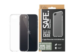 PanzerGlass SAFE. by PanzerGlass - Hintere Abdeckung für Mobiltelefon - Thermoplastisches Polyurethan (TPU)