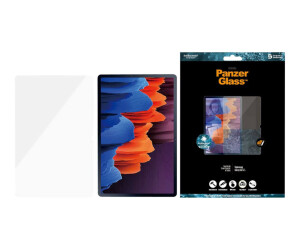 PanzerGlass Original - Bildschirmschutz für Tablet - Glas - kristallklar - für Samsung Galaxy Tab S7+ (12.4 Zoll)
