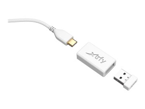 Xtrfy M42 - Maus - optisch - kabellos - 2.4 GHz - kabelloser Empfänger (USB)