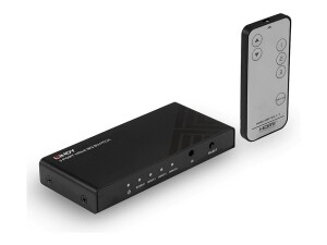 Lindy 3 Port HDMI 18G Switch - Video/Audio-Schalter