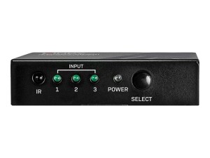 Lindy 3 Port HDMI 18G Switch - Video/Audio-Schalter