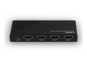 Lindy 3 Port HDMI 18G Switch - Video/Audio-Schalter