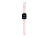 Amazfit Bip 3 Pro - Rosa - intelligente Uhr mit Riemen - Silikon - rosa - Handgelenkgröße: 153-218 mm - Anzeige 4.3 cm (1.69")