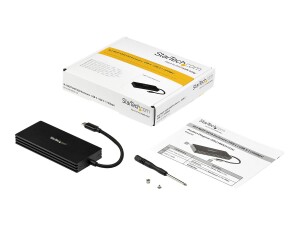 StarTech.com SM21BMU31CI3 M.2 SSD-Gehäuse für M.2-SATA-Laufwerke (USB 3.1 G - USB-C - tragbares externes M.2-Gehäuse)