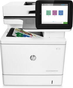 HP Color LaserJet Managed MFP E57540dn - Drucken - Kopieren - Scannen und optionales Faxen - Scannen an E-Mail; Beidseitiger Druck; Beidseitiges Scannen; Automatische Dokumentenzuführung (100 Blatt) - Laser - Farbdruck - 1200 x 1200 DPI - Farbkopieren - A