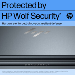 HP Dragonfly G4 Notebook - Intel Core i7 1355U / 1.7 GHz - Evo - Win 11 Pro - Intel Iris Xe Grafikkarte - 32 GB RAM - 1 TB SSD NVMe, TLC - 34.3 cm (13.5")