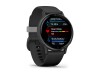 Garmin vívoactive 5 - Schwarz - intelligente Uhr mit Band - Silikon - Handgelenkgröße: 125-190 mm - Anzeige 3.04 cm (1.2")