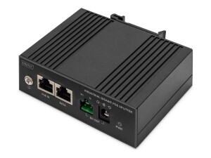 DIGITUS Gigabit Ethernet PoE Splitter, Industrial, 60W