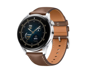 Huawei Watch 3 - Elite Edition - 46 mm - Edelstahl - intelligente Uhr mit Riemen - Nylon - blaugrau - Handgelenkgröße: 140-210 mm - Anzeige 3.6 cm (1.43")