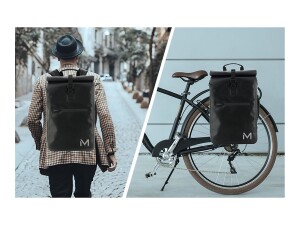 Mobilis Notebook-Rucksack - wasserdicht - Fahrrad - 39.6 cm (15.6")