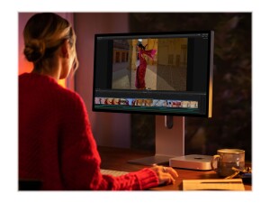 Apple Mac mini - M2 - RAM 16 GB - SSD 256 GB - M2 10-core GPU - 1GbE, Wi-Fi 6E, Bluetooth 5.3 - WLAN: 802.11a/b/g/n/ac/ax (Wi-Fi 6E)