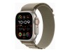 Apple Watch Ultra 2 - 49 mm - Titan - intelligente Uhr mit Alpine Loop