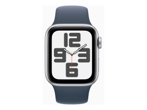 Apple Watch SE (GPS + Cellular) - 40 mm - Aluminium, Silber