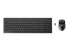 HP Wireless Rechargeable 950MK - Tastatur-und-Maus-Set