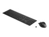 HP Wireless Rechargeable 950MK - Tastatur-und-Maus-Set