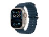 Apple Watch Ultra 2 - 49 mm - Titan - intelligente Uhr mit Ocean Band