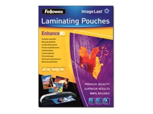 Fellowes ImageLast - 80 Mikron - 25er-Pack - Clear Glossy...