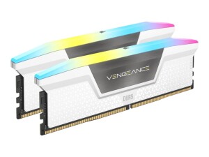 Corsair VENGEANCE RGB DDR5 5600MT/s 64GB (2x32GB) White -...