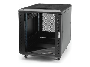 StarTech.com 15U 19" Server Rack Cabinet, 4 Post Adjustable Depth (6-32")