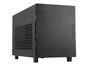 SilverStone SUGO SG15B - Cube - Mini-DTX - keine Spannungsversorgung (ATX / PS/2)