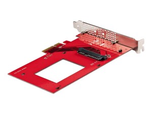 StarTech.com U.3 to PCIe Adapter Card, PCIe 4.0 x4...