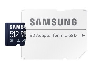 Samsung PRO Ultimate MB-MY512SA - Flash-Speicherkarte...