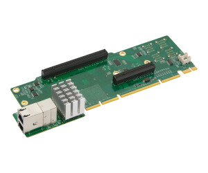 Supermicro AOC-2UR8N4-i2XT 2U Ultra Riser - Netzwerkadapter