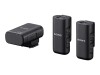 Sony ECM-W3 - Mikrofonsystem - 3,5-mm-Anschluss