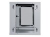 Intellinet Network Cabinet, Wall Mount (Standard), 6U, Usable Depth 265mm/Width 239mm, Grey, Assembled, Max 60kg, Metal & Glass Door, Back Panel, Removeable Sides, Suitable also for use on desk or floor, 10",Parts for wall install (eg screws/rawl plugs)