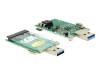 Delock Speicher-Controller - mSATA - USB 3.0