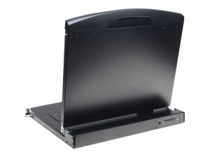 DIGITUS 19" LCD KVM Konsole, 8-Port VGA, deutsche...