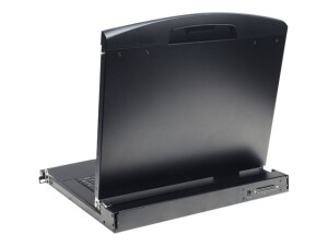 DIGITUS 19" LCD KVM Konsole, 16-Port CAT5, deutsche...