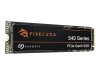 Seagate FireCuda 540 ZP1000GM3A004 - SSD - verschlüsselt - 1 TB - intern - M.2 2280 (doppelseitig)