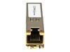 StarTech.com SFP-TX-ST Transceiver Modul (SFP+ Module, 10/100/1000Base-TX Citrix kompatibel, Kupfer, RJ-45 Kupfer mit DDM)